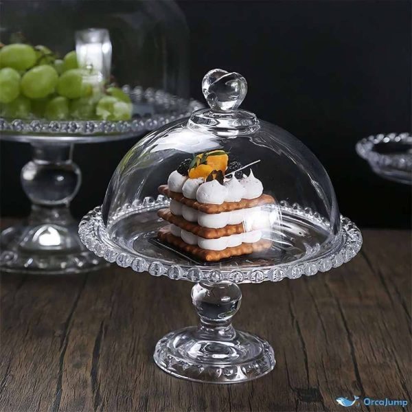 کیک خوری پایه دار مروارید - Image 2